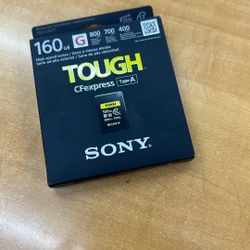 Sony CFexpress Type A Though Card 160gb