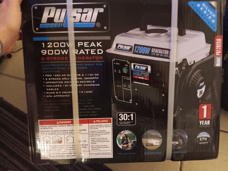 Pulsar 1200 W Gas Generator