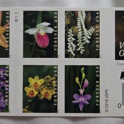 Wild Orchids " United States Postal Stamp"
