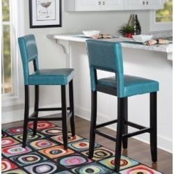 Brand New Teal Bar Stools (Set of 2) – Ashley Furniture – Bar Height - $175 OBO