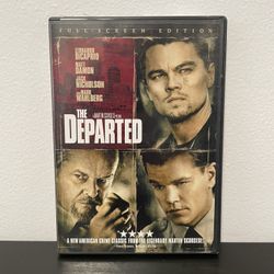 The Departed DVD Movie Full Screen Edition Leonardo DiCaprio Wahlberg 2006