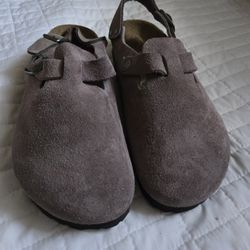 Birkenstock Tokyo Suede Clogs Size 39 Women's 8 / Men's 6