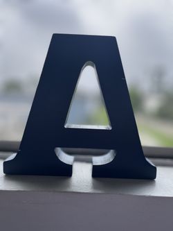 Wood Block Letter A