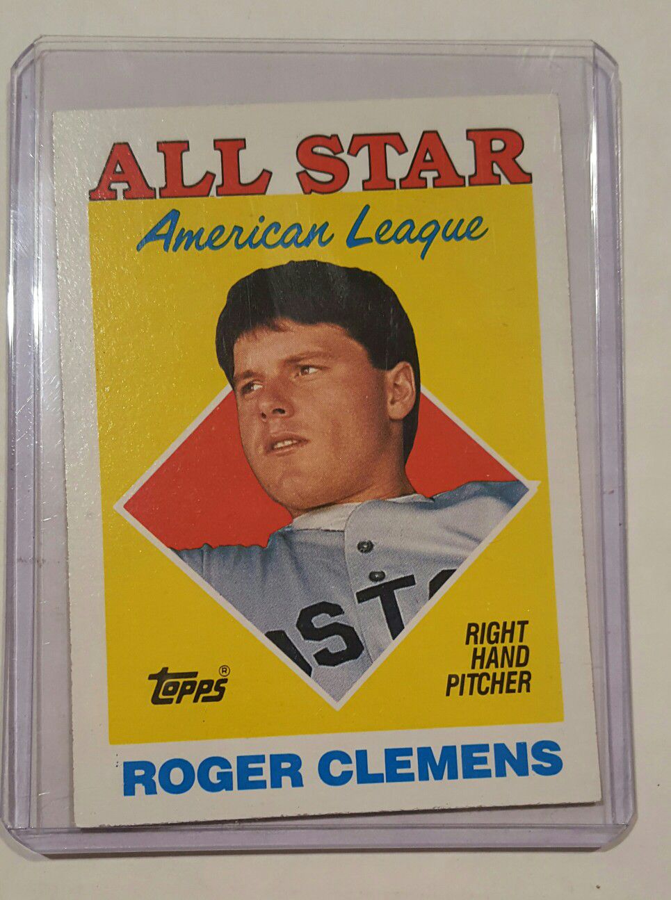 Roger Clemons Topps All Star