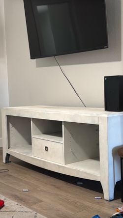 White TV Stand
