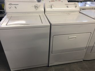 Super Capacity Washer Dryer Pair