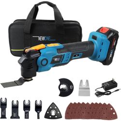 NEWONE Cordless Oscillating Saw Tool kit