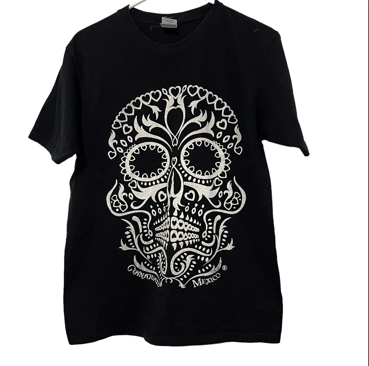 Yazbek Shirt Adult Medium Skeleton Leon Guanajuato Mexico Heavy Weight