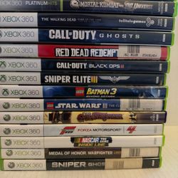 Xbox360 Games $10 EACH
