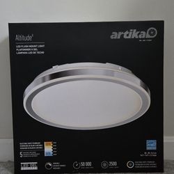 (3) Artika  LED Flush MountLight Ceiling - 2500 LUMENS - Dimmable