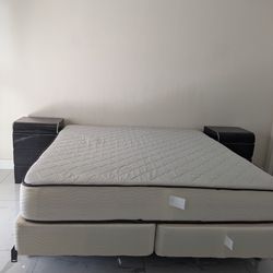 Bed And Mattress