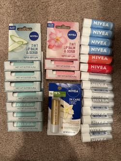 Nivea lip balm: any 2 for $3
