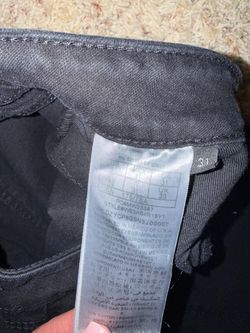 Black Jeans Size 31