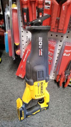 DEWALT 20V 20V MAX BRUSHLESS FLEX VOLT ADVANTAGE VARIABLE SPEED RECIPROCATING SAW (TOOL ONLY)
