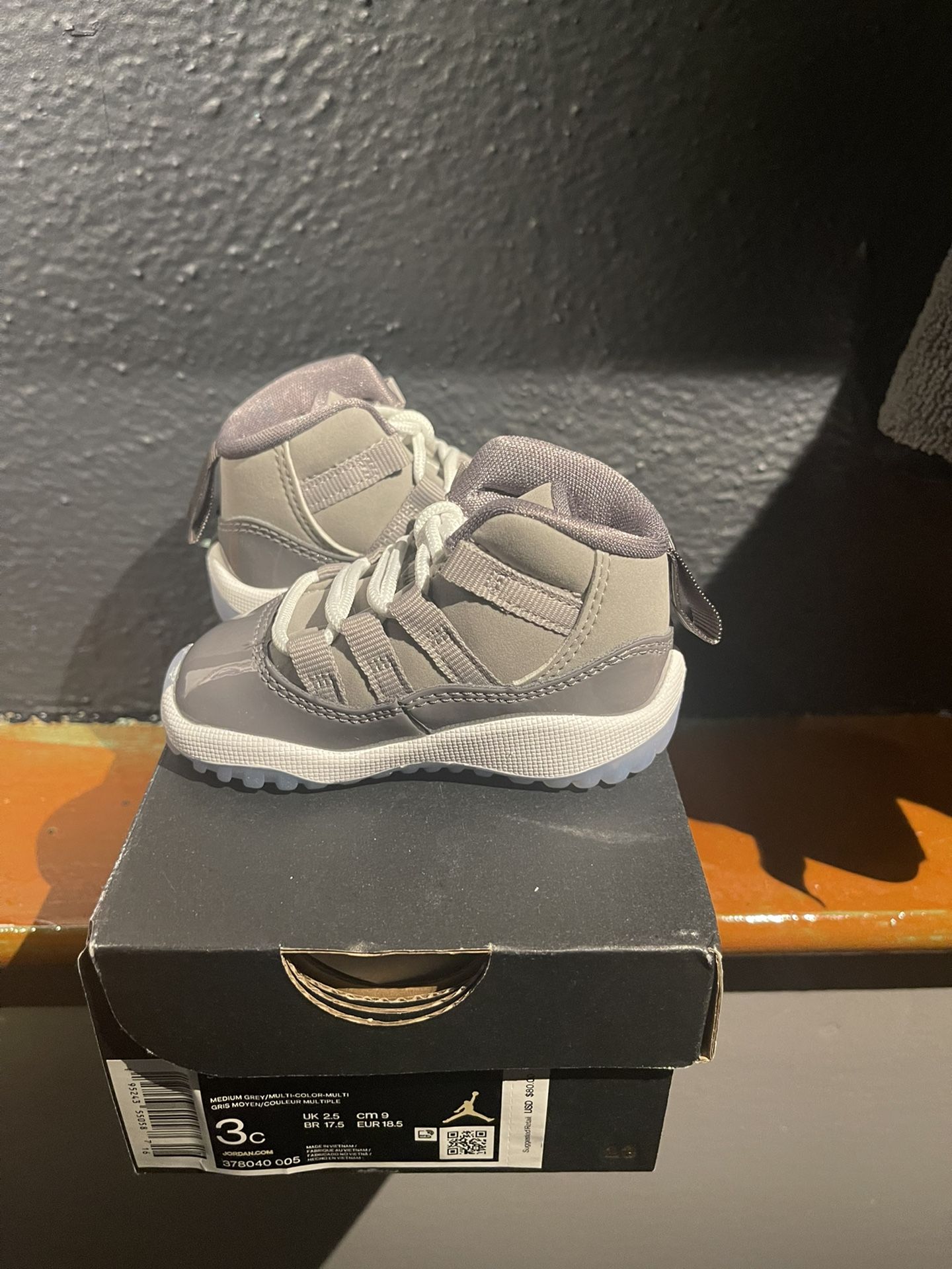 Cool Grey Jordan 11s Toddler Grey Toddler Size Jordan Shoes Nike