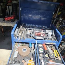 Kobalt Heavy Duty Rolling Toolbox Full With Mostly USA Tools  All You Need For Shop Or Home 