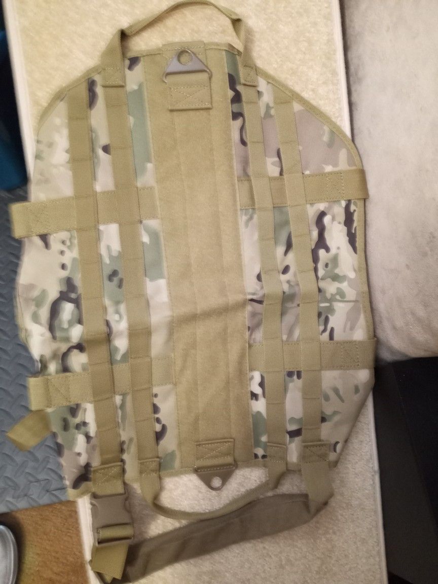 ARMY LARGE DOG VEST 