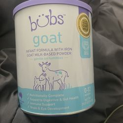 Baby Formula Bubs Goat 