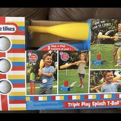 Little Tikes new triple splash ball play set