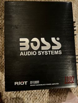 Boss audio amp