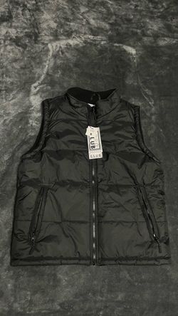 Black Puffer Vest with Tags pro club size SMALL