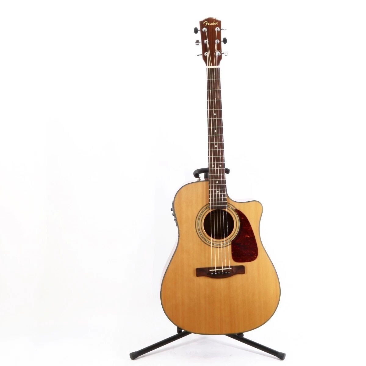 Fender CD140SCE Dreadnought Acoustic Electric Guitar-Natural finish