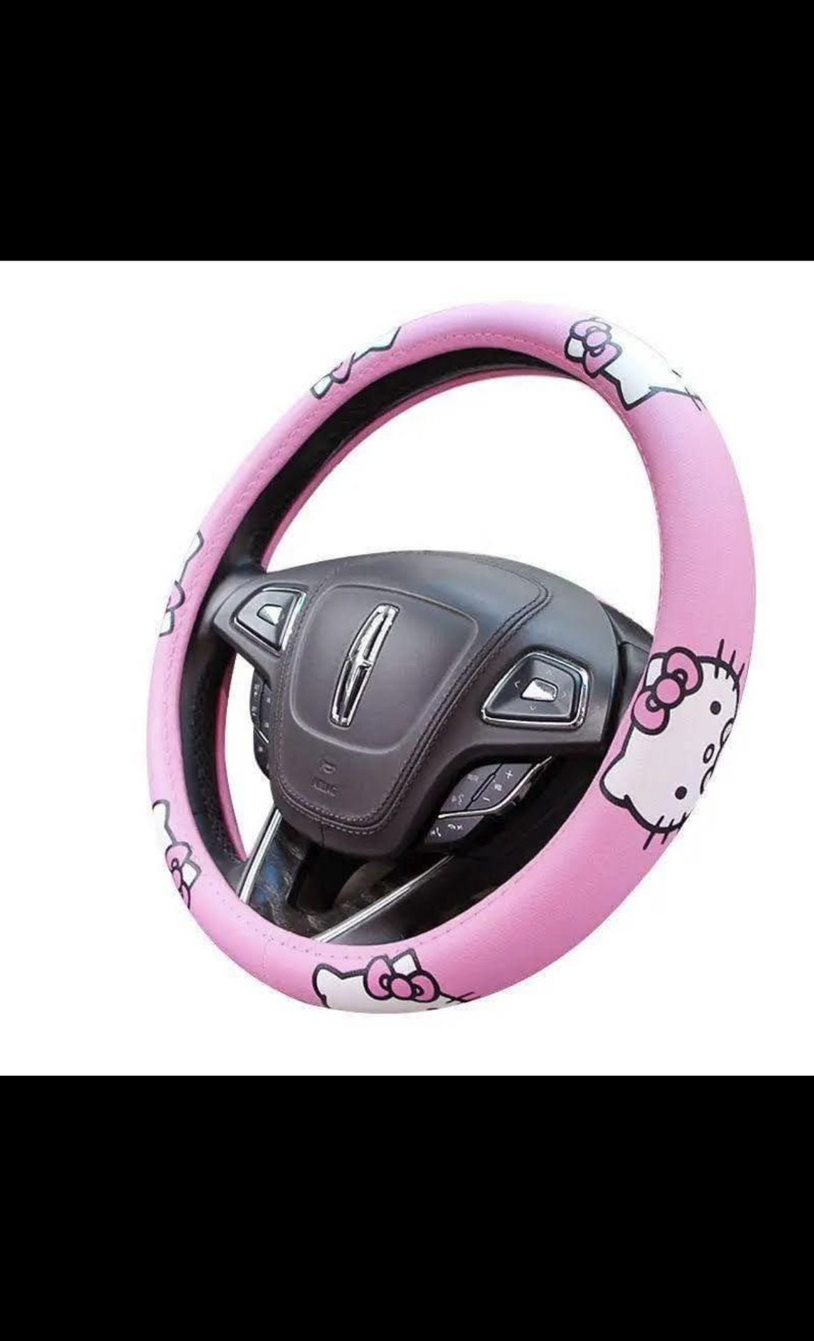 Hello Kitty Steering Wheel Cover