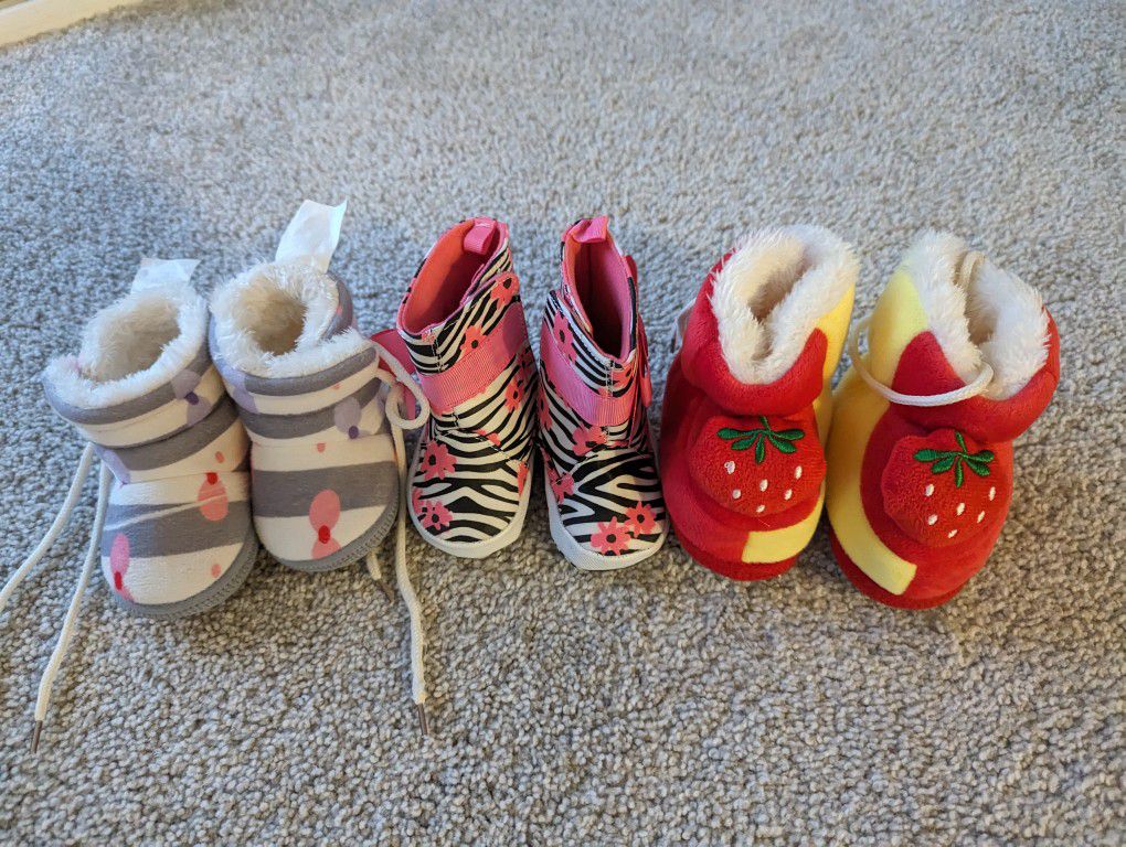 Baby Girl Winter Boots 