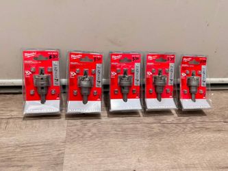 Milwaukee Carbide Hole Cutter for Stainless Steel – Lot of 5