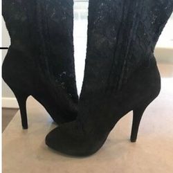 Authentic Dolce & Gabbana black booties