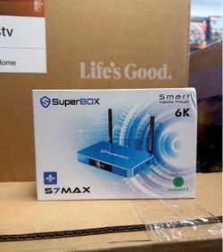 SuperBox S7 max plug & play ready