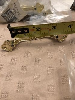 Gold drawer knobs and pulls