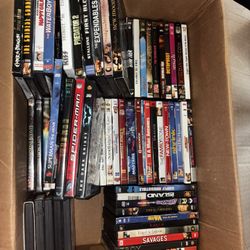 Box Full With Movies All In New Condition 