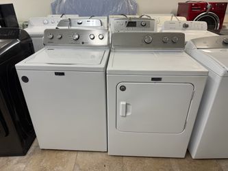 Set Maytag washer tub stainless steel & Dryer electric ⚡️ everything work fine