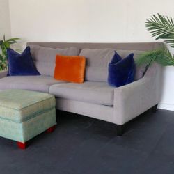 Beautiful Silver Couch!!
