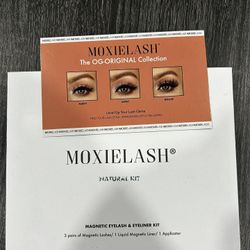 MoxieLash fake eye lash kit new