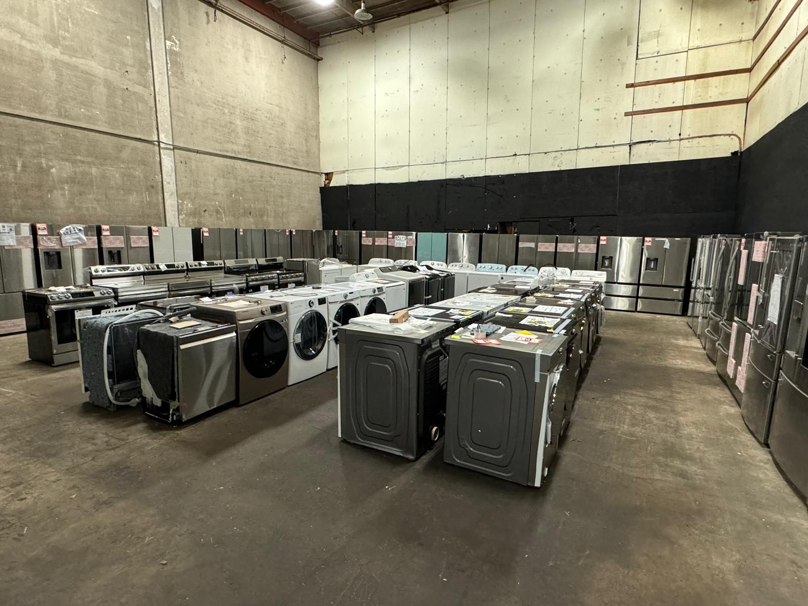 Scratch & Dent New Condition Appliances At 40-50% Off Retail Price. Delivery Available
