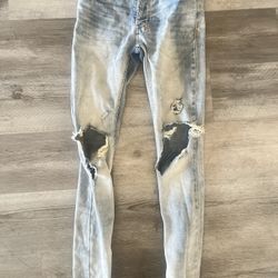Ksubi Distressed Blue Jean Size 28 