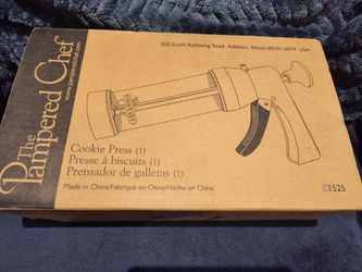 Pampered Chef Cookie Press, #1525. Pre-owned