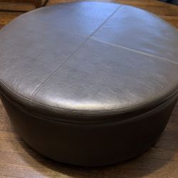 Ottoman Leather-like With Storage