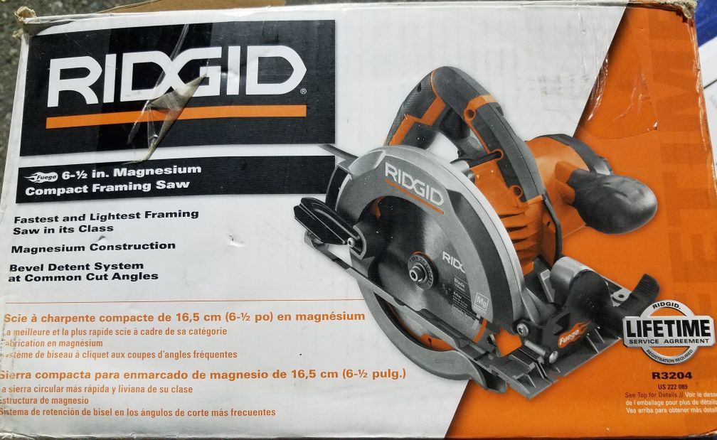 Ridgid R3204 Fuego 12 Amp 6-1/2