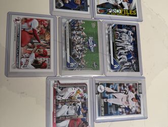 Shohei Ohtani 7 lot cards/ World Series