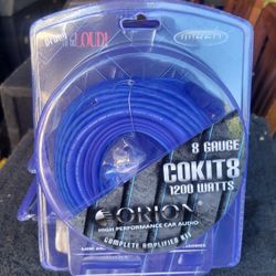 8 Gauge Amp Kit Orion 