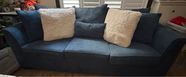 Couch & loveseat, one year old.