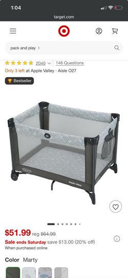 Garco pack and play portable play yard