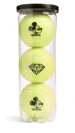 Rare Diamond 💎 Supply Co. Mickey Mouse Tennis Balls