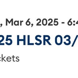 20 Dollar Seats For Tonight. 