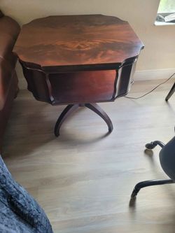 Vintage Pair of Wood Tables