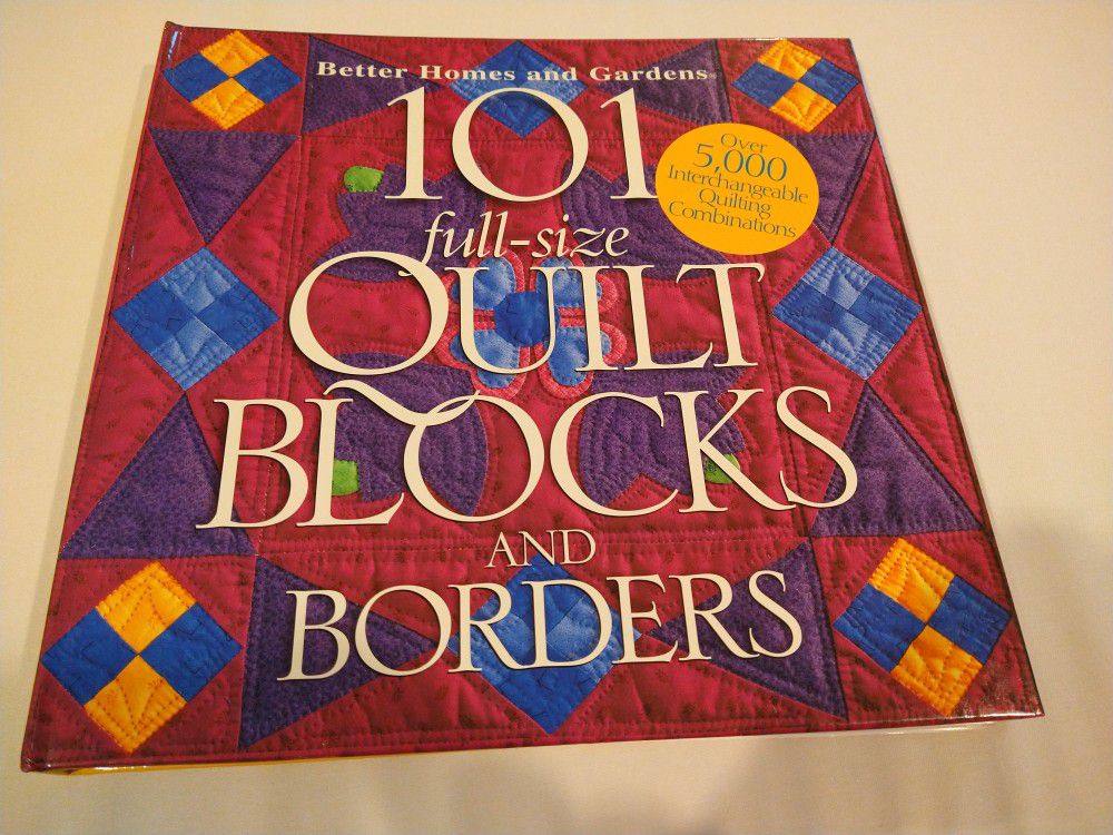 101 Full-Size Quilt Blocks & Borders Book