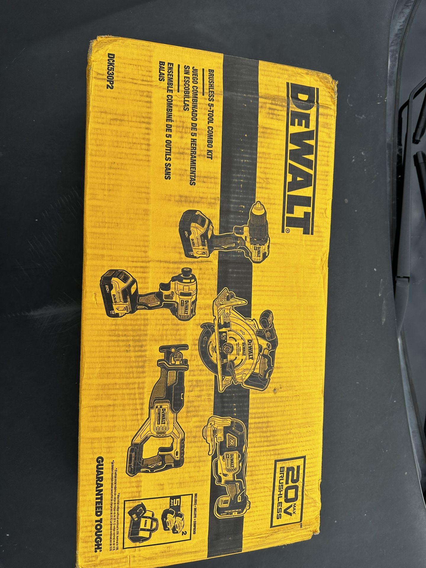 DEWALT 20V MAX 5-TOOL COMBO KIT